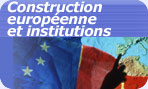 Construction europenne et institutions